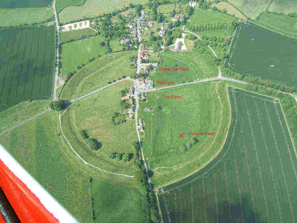 Avebury from above by Busty Tailor