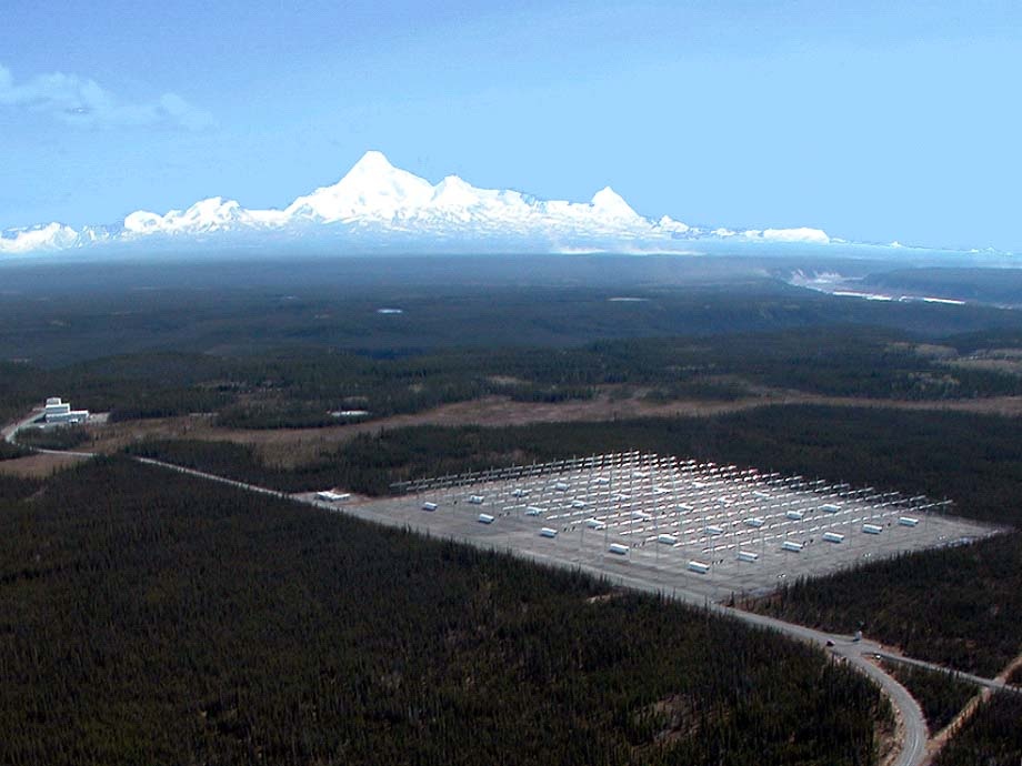 Foto von der offiziellen HAARP Website - Photo from the official HAARP website