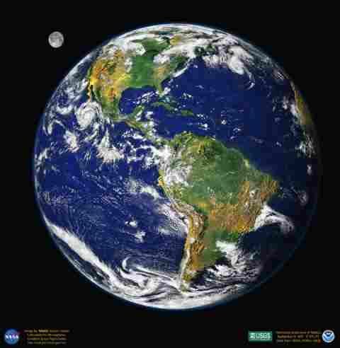 Planet Earth - Courtesy NASA